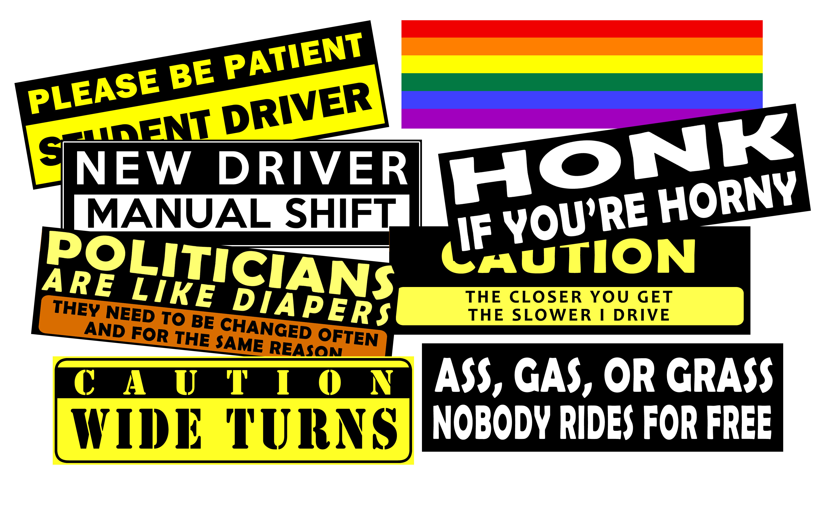 Custom Bumper Stickers, Magnets, Window Cling, Mugs, Key Chains, Lighter Wraps and more