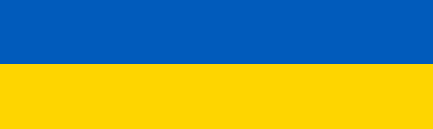 Ukraine Vinyl Sticker, Window Cling or Magnet in UV Laminate Coating